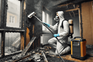 cleaning fire damage