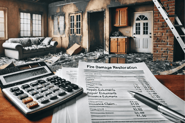 fire damage restoration costs